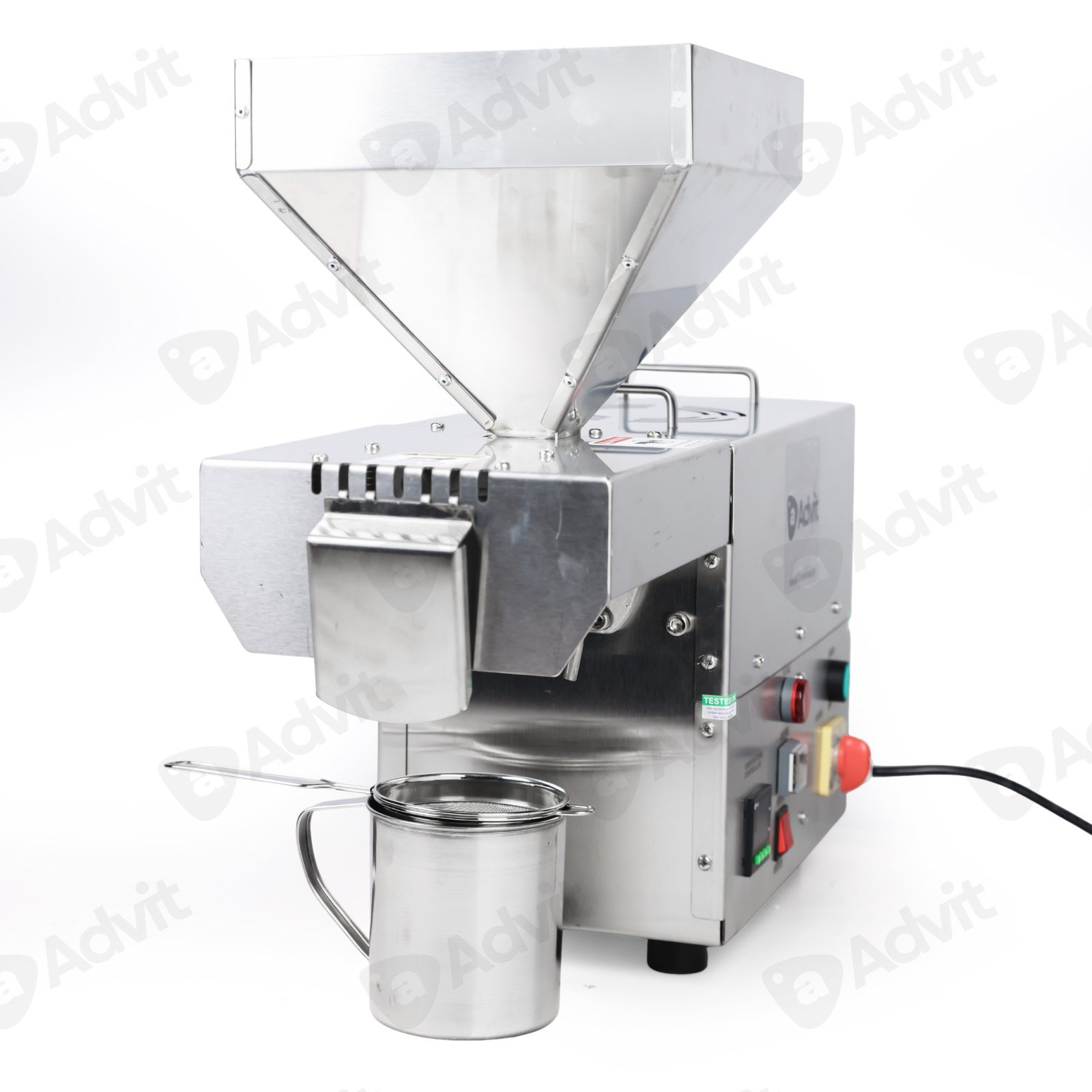 1600 Watt Commercial Cold Press Oil Machine