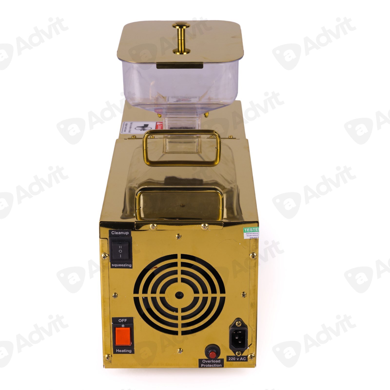400 Watt Gold Home Cold Press Oil Machine