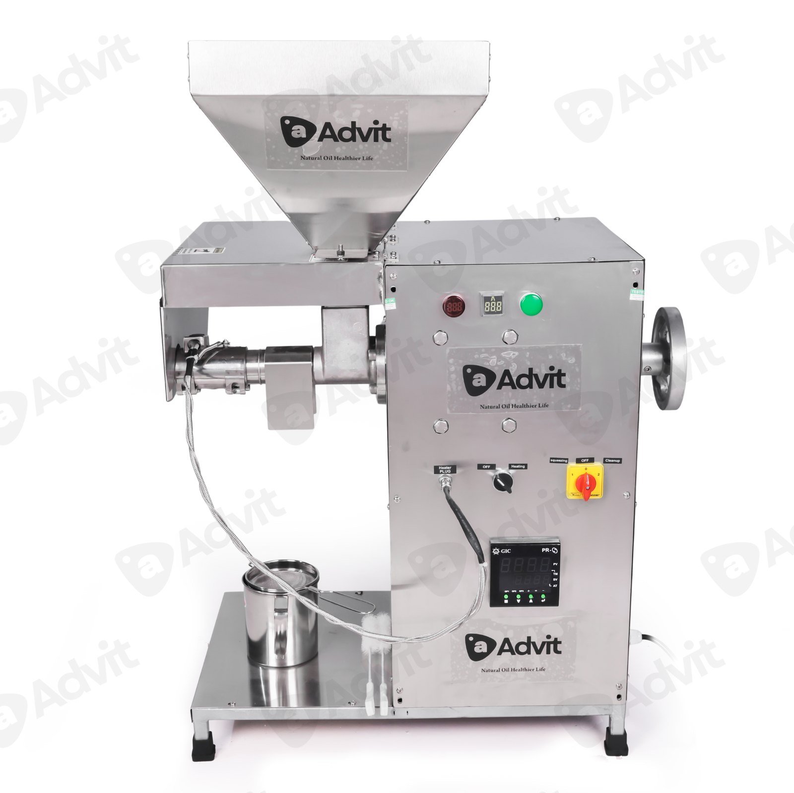 1800 Watt Commercial Cold Press Oil Machine